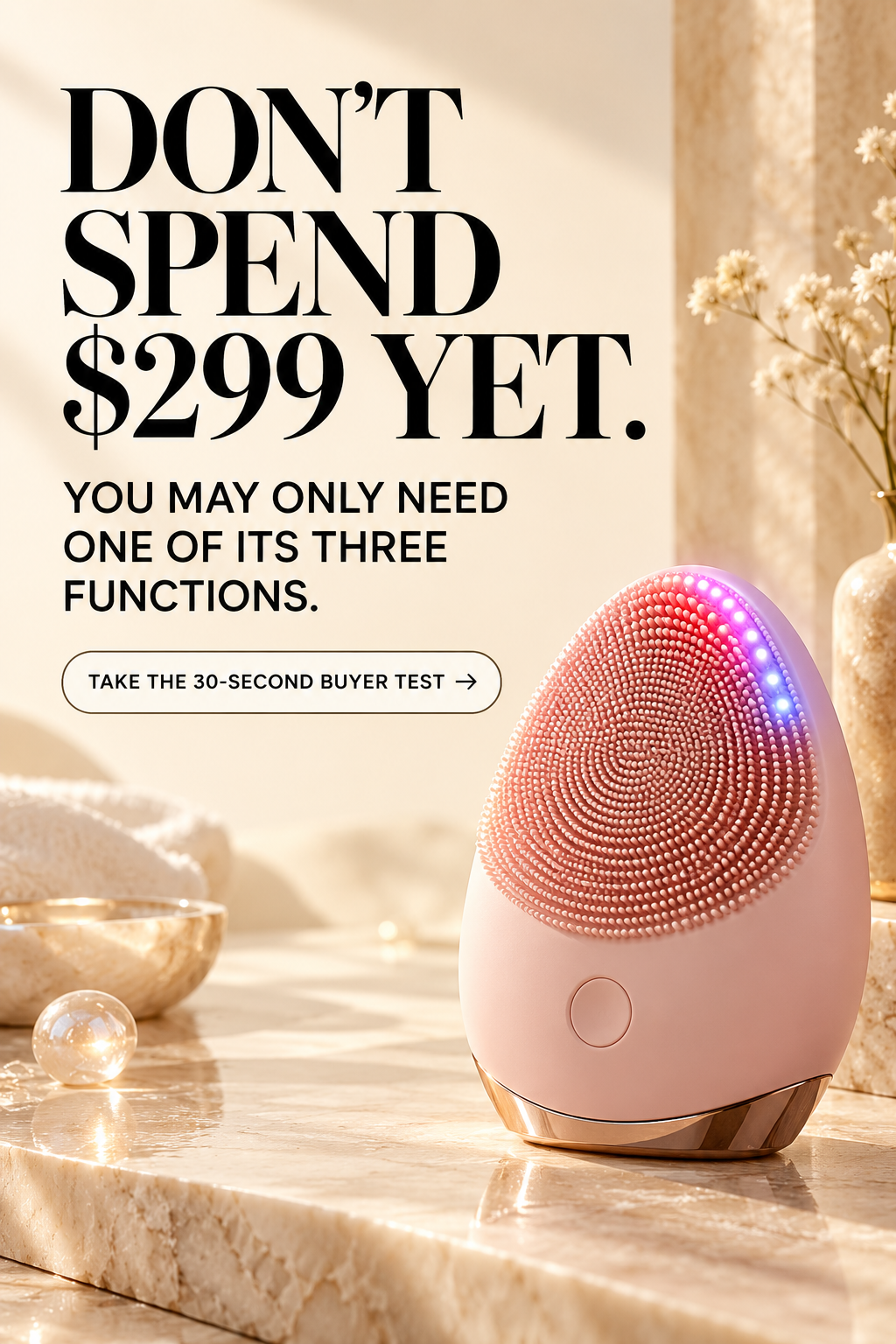 Before spending $299, compare which LUNA 5 LED functions you will actually use
